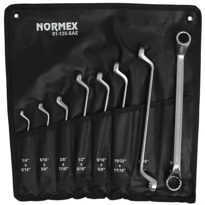 Chei inelare cu cot SAE 8 piese – Normex 01-135-SAE Bestseller