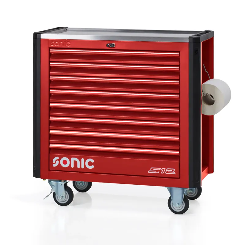 Dulap de scule profesional Sonic NEXT S12 – 303 piese (Roșu) Cumpără acum