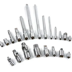 Set adaptoare, prelungitoare și articulații cardanice HBM, 20 piese – H9595 Comandă acum