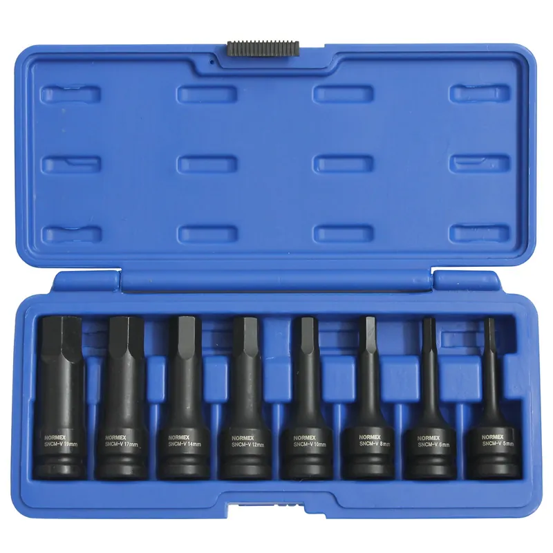 Disponibil imediat Set biti impact 1/2 I H5-H19 I 8 piese – Normex 21-337-1