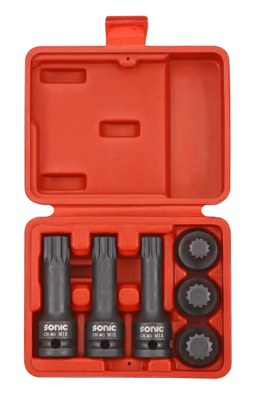 Set biti impact M14-M16-M18, 6 piese Sonic 300601 Nu rata
