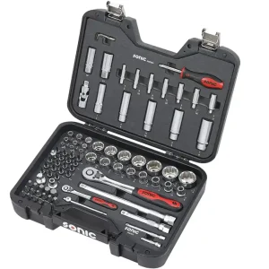 Set chei tubulare BMCS 1/4″ și 1/2″ SAE – 85 piese – S308502 Cumpără online
