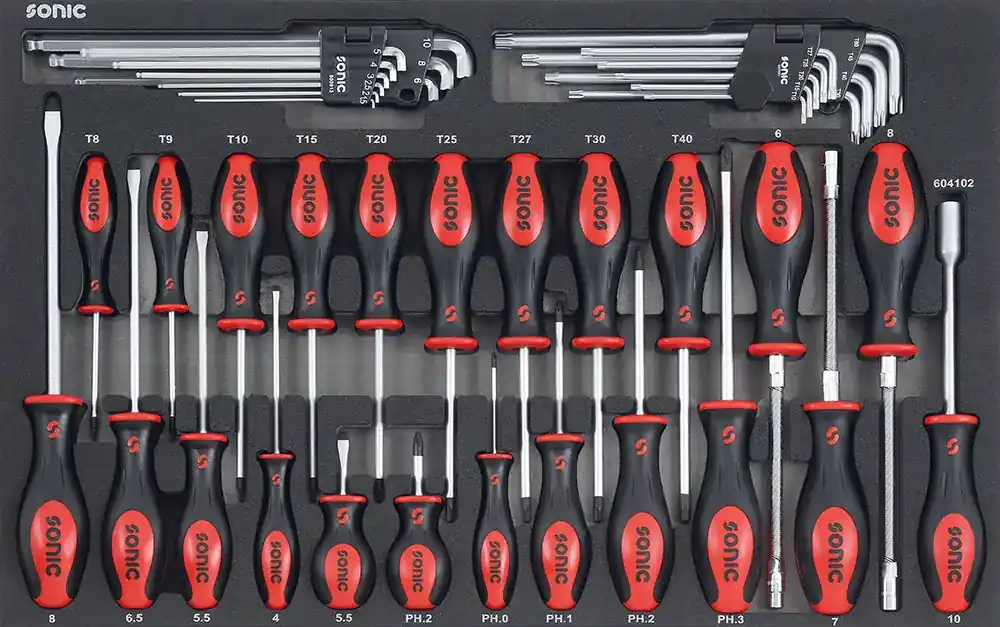 Set surubelnite 41 piese in organizator – Sonic 604102 Livrare expres