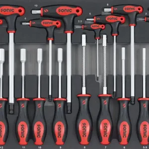 Set surubelnite tip tubulara si imbus | SFS-M 21 piese – Sonic 602104 Expediere rapidă