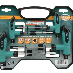 Set Torx cu maner 8 piese – Mannesmann 18198 Plată securizată