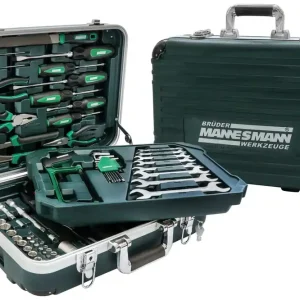 Trusa scule 108 piese – Mannesmann 29089 GREEN Line Noutate