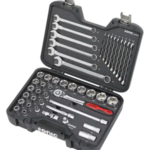 Trusa scule tubulare + chei 1/2″ 45 piese | BMCS – Sonic 304501 Comandă acum