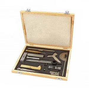 Set instrumente de măsura si marcat 11 piese HBM 8671 Premium
