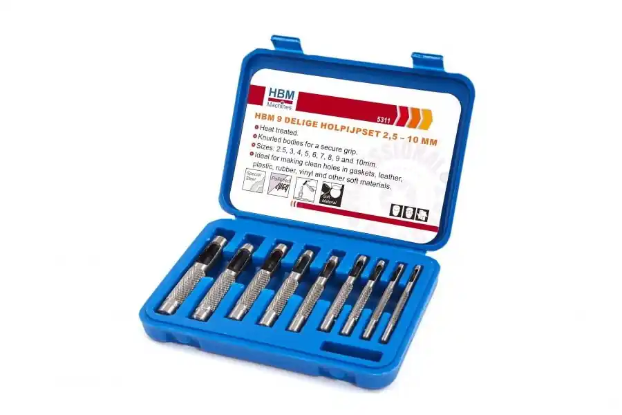Disponibil imediat Set preducele 9 piese 2.5-10 mm HBM 5311