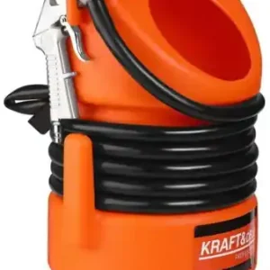 Reducere extra Sablator pneumatic KraftDele KD5932, rezervor 10L, furtun 4,5 m, 4 duze pentru curățare rugină și decapare