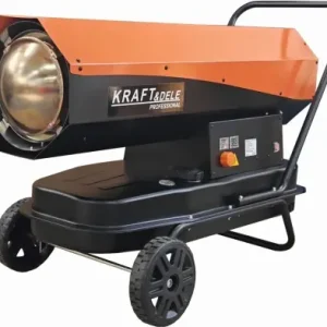 Reduceri Nagrzewnică pe motorină KraftDele KD5960, 60 kW, cu termostat, ventilator și rezervor 38 L pentru hale, ateliere și șantiere