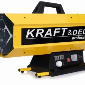 Nagrzewnică pe gaz KraftDele KD11733, 60 kW, cu termostat automat, reductor și furtun incluse Reducere de preț