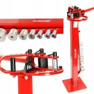 Mașină manuală de îndoit țevi, profile și bare Mar-Pol M55680, 26 kg, cu 7 profile incluse, unghi de îndoire până la 180° Doar azi