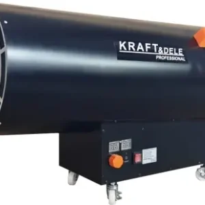 Aerotermă pe gaz LPG 100 kW KraftDele KD11707 cu termostat automat, reductor și furtun pentru încălzirea spațiilor mari Preferatul clienților