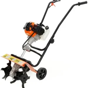 Motosapă pe benzină KraftDele KD176, 7 KM, 52 cm³, lățime de lucru 340 mm, pentru afânarea și pregătirea solului Nu rata