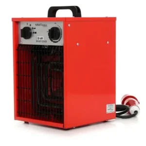Aerotermă electrică industrială KraftDele KD11722, 6 kW, 380-400V, cu funcție de încălzire și ventilație Reducere specială