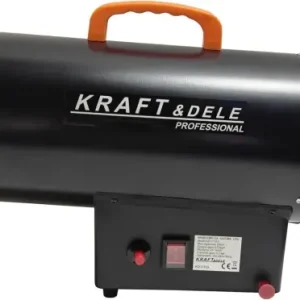 Ofertă exclusivă Aerotermă pe gaz LPG 20 kW KraftDele KD11703 pentru încălzire rapidă în atelier, depozit și șantier