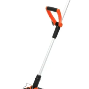 Preț mic Trimmer de gazon cu acumulator 18V KraftDele KD5123, 1500 mAh, cap rotativ 0-90°, tăiere 300 mm