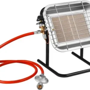 Promiennik gazowy cu suport KraftDele KD11310, 4,5 kW, reglaj continuu, pentru atelier, garaj și terasă Livrare gratuită