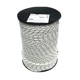Snur demaror impletit 5 mm Nylon Alb-Verde 100 ml 050NYDIM0040K3 Retur ușor