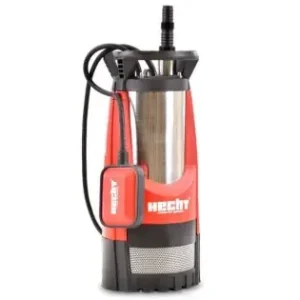 Reducere extra Pompa submersibila pentru apa curata HECHT 3122 Inox, putere motor 1200 W, debit maxim 6500 l/h, inaltime maxima de refulare 44 m