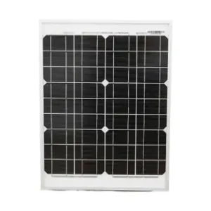 Panou solar 20W fotovoltaic monocristalin cu cablu de conectare si tensiune maxima 18V, 450x340x20mm Breckner Germany Preț mic