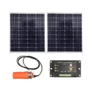 Comandă acum Pompa apa submersibila 24V cu panou solar 150W