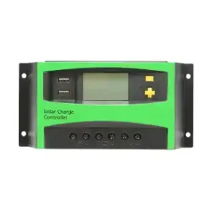 Regulator tensiune pentru panou solar 30A 12V/24V 2X port USB Breckner Germany Livrare gratuită