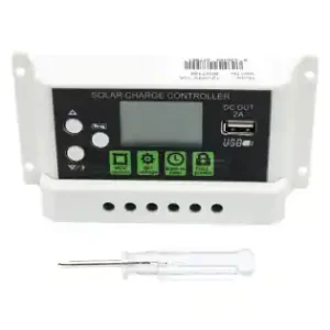 Regulator tensiune pentru panou solar 10A 12V/24V port USB 5V/2A Breckner Germany Livrare gratuită