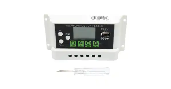 Regulator tensiune pentru panou solar 10A 12V/24V port USB 5V/2A Breckner Germany Livrare gratuită