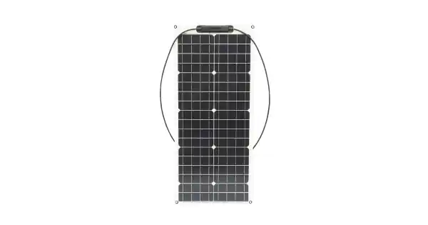 Retur ușor Panou solar 50W fotovoltaic monocristalin, flexibil, cablu si conectori MC4 Breckner Germany