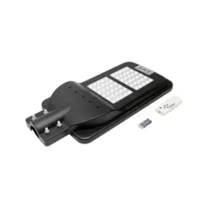 Cumpără online Lampa LED cu prindere pe stalp pentru iluminat stradal 6V/60W cu panou solar monocristalin si senzor de miscare Breckner Germany