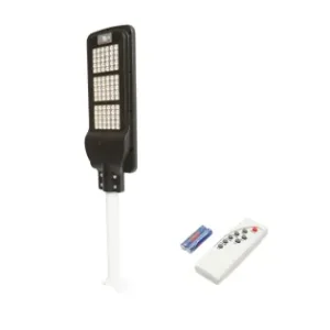 Lampa LED cu prindere pe stalp pentru iluminat stradal 6V/70W cu panou solar si senzor de miscare Breckner Germany Ofertă specială