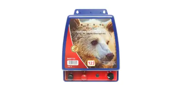Aparat generator de impulsuri 12 Joule pentru gard electric 12V/220V Breckner Germany Plată sigură