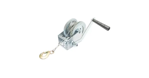 Transport gratuit Troliu manual 450kg cu cablu otel 4mmx10m Breckner Germany