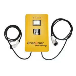 Premium Statie de incarcare AC 2x22 KW cu 2 conectori montaj pe perete