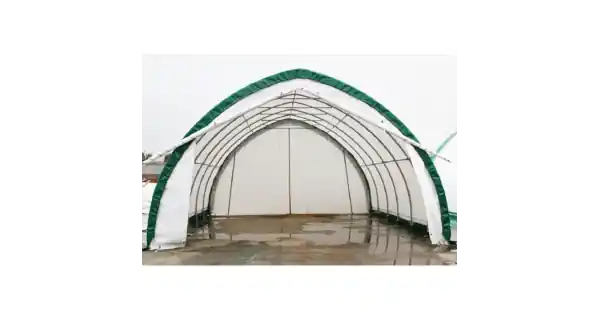 Cort industrial tip hala latime 6.1m, lungime 9.15m, inaltime3.66m din PVC Super ofertă
