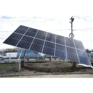 Comandă acum Sistem complet montare, structura tracker solar automat 8.2 KW, est-vest 14 panouri de 590W Breckner Germany