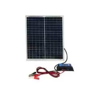 Panou solar 20W fotovoltaic monocristalin 425x340x18mm, regulator de incarcare 12/24V 10Ah, cablu 1.5/2m Breckner Germany Ofertă