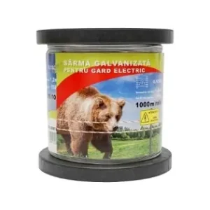 Super ofertă Sarma galvanizata pentru gard electric 1,2mm x 1000m Breckner Germany