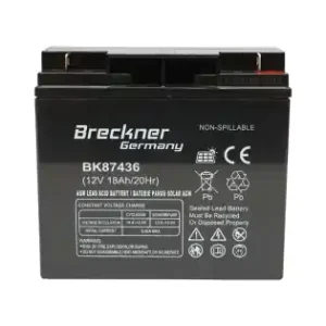 Retur ușor Baterie pentru panou solar 12V 18Ah-20Hr Breckner Germany