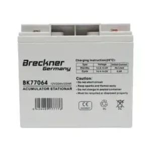 Baterie sistem solar cu gel 12V 20Ah 20HR 181x77x167 FC12-20 Breckner Germany Lichidare de stoc
