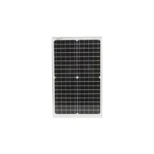 Panou solar 30W fotovoltaic monocristalin cu cablu de conectare 90cm si tensiune maxima 18V 560x345x25mm Thor Cumpără online