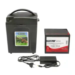 Aparat generator impulsuri 12V 0.7 Joule 10 km cu baterie uscata 9V/90Ah Breckner Germany Plată securizată