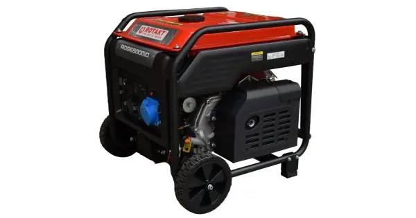 Reducere extra Generator De Curent Rotakt ROGE8000iD, Benzină 7.5 KW, AVR, Voltmetru, Ieșire De 12V