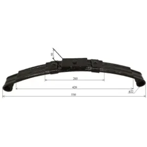 Vezi acum Arc lamelar suspensie spate pentru triciclu electric Nautilus