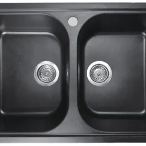 Bestseller Chiuveta de bucătărie Elefant Premium Equatoria, Negru metalic , 785x490 mm