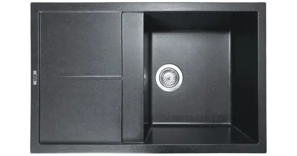 Ofertă specială Chiuveta de bucatarie Elefant Premium Selena Negru metalic 785x495mm