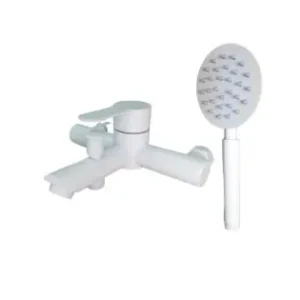 Super ofertă MIXXUS DAX-009 WHITE EURO baterie baie din otel inoxidabil