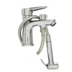 Baterie lavoar FLEKO FZ069-401, Monocomanda, cartus ceramic 40mm, Racorduri incluse Premium